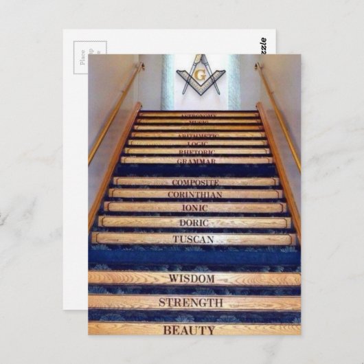 3722café7120c5d609b362ae29bec22—masonic-lodge-fr briefkaart (Voorkant / Achterkant)