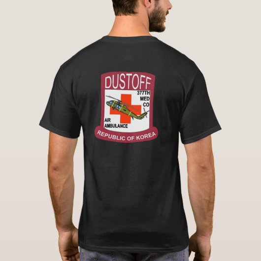377th Med Co Air Ambulance, ROK T-shirt (Achterkant)