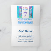 37 47 57 67 77 87 97 Years Young! Gelukkige verjaa Kaart (Binnen)