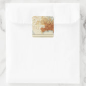 37 Baptisten, Lutherans 1890 Vierkante Sticker (Tas)
