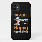 37 Beagle Maak me blij Case-Mate iPhone Case (Achterkant)