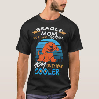 37 Beagle Moeder Koeler Beagle T-shirt