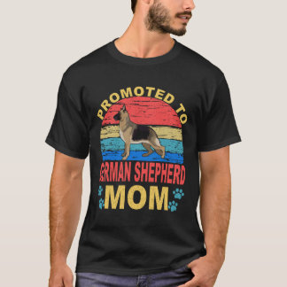37 Bevorderd tot Duitse Herdersmoeder Duitse Herde T-shirt