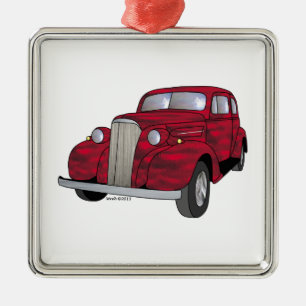 37 Chevrolet 2 Door Sedan Metalen Ornament