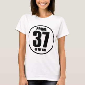 37 - de primeur van mijn leven t-shirt