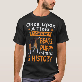 37 Eens Op Een Tijd - Beagle Pup Beagle T-shirt
