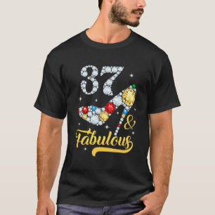 37- en 37-jarige schokken op hoge hoogte op 37 jaa t-shirt