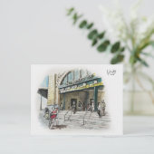 37 : Flinders straat station Briefkaart (Staand voorkant)