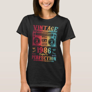 37 jaar  1986 Mannen T-shirt