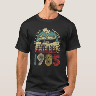 37 jaar 37e verjaardag Geweldige sinds november T-shirt