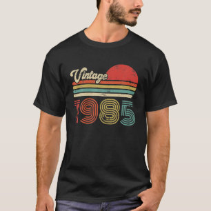 37 jaar geboortedag 1985 37e verjaardag t-shirt