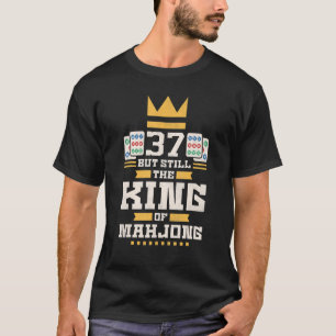 37 jaar oud maar nog steeds koning Mahjong 37th B T-shirt