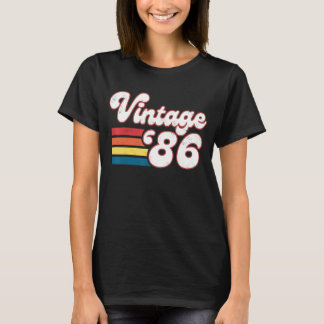 37 jaar oud Shirt 37e verjaardag, geboren in 1986 
