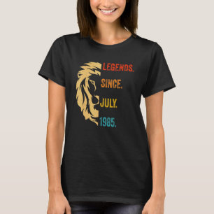 37 jaar oude legende sinds juli 1985 37thBirthday T-shirt