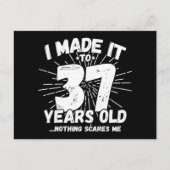 37 Jaar Oude Sarcastische Meme Grappige 37e Verjaa Briefkaart (Voorkant)