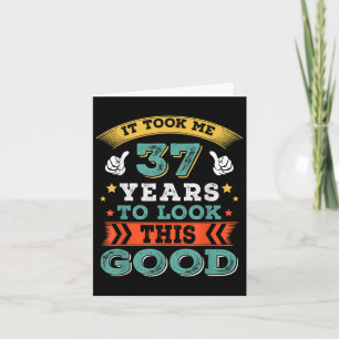 37 Jaar Oude Verjaardag Quote Graphics Grafisch Gr Kaart
