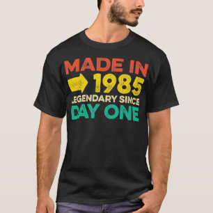 37-jarige Mannen Vrouwen geboren in 1985 T-shirt