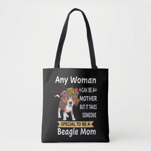 37 Speciaal om een Beagle-moeder te zijn Tote Bag (Voorkant)