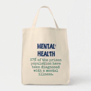 37 % van de gevangenispopulatie - geestelijke gezo tote bag