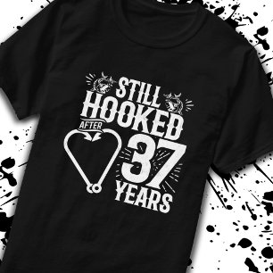 37e Jubileum paren gehuwd 37 jaar T-shirt