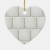 37e Jubileum voor bruiloft Keramisch Ornament (Achterkant)