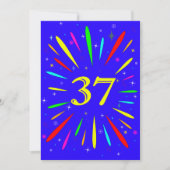 37e Uitnodiging op zaterdag (Voorkant)