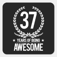 37e verjaardag (37 jaar Geweldige)