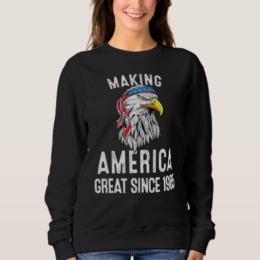 37e verjaardag Amerika weer groot sinds 1985 Trui (Voorkant)