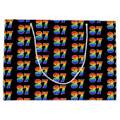 37e verjaardag: Fun Rainbow Event Nummer 37 Patroo Groot Cadeauzakje (Achterkant)