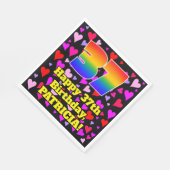 37e verjaardag: Heatten, regenboognr. 37 Servet (Hoek)