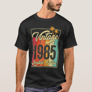 37e verjaardag Mannen 37 jaar oude Vintage 1985 1 T-shirt