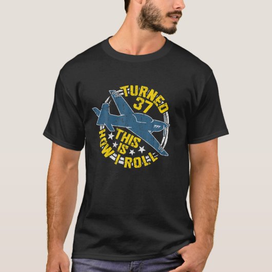 37e verjaardag t-shirt (Voorkant)