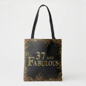 37e verjaardag tote bag (Voorkant)