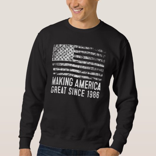37e verjaardag van Amerika na 1986 Trui (Voorkant)