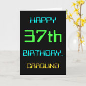 37e verjaardag van Fun Digital Computing Kaart (Gele Bloem)