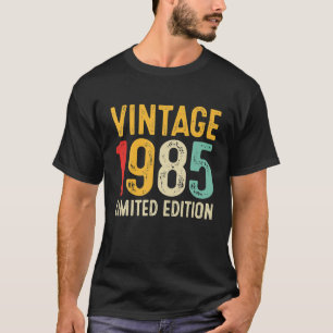 37e verjaardagscadeau 37 jaar oude Vintage 1985 T-shirt