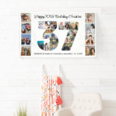 37e verpartij Foto Collage nummer 37 Spandoek (Insitu)