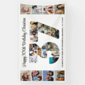 37e verpartij Foto Collage nummer 37 Spandoek (Verticaal)