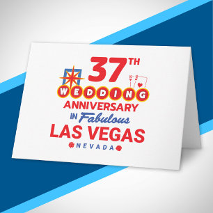 37th Wedding Jubileum Couples Las Vegas Trip Kaart