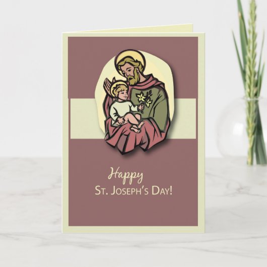 3818 Feestdag van Sint-Jozef Kaart (Voorkant)