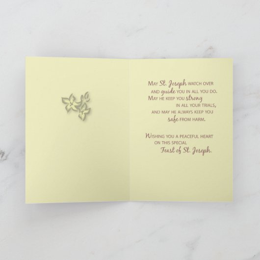 3818 Sint-Jozefsdag Kaart (Binnen)