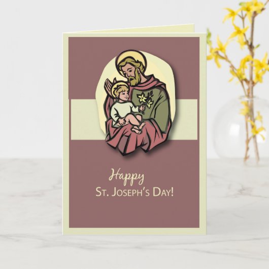 3818 Sint-Jozefsdag Kaart (Gele Bloem)