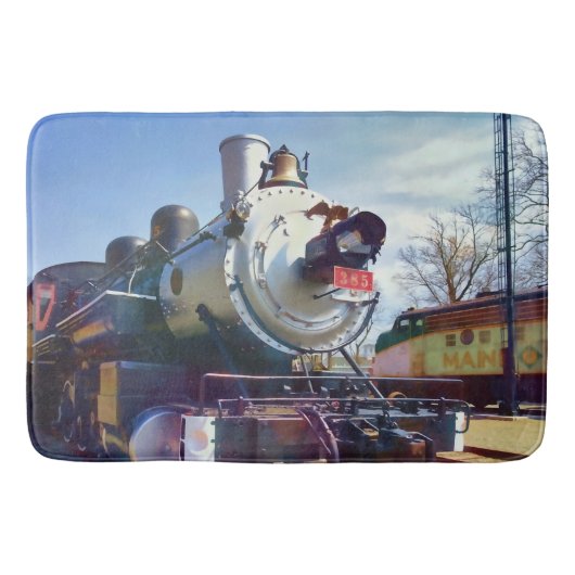 385 Stoomlocomotief Badmat (Voorkant)