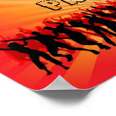 3866-vectorafbeeldingen-achtergronden-zwellen-dj-m poster (Hoek)