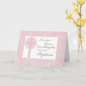 3878 doopsel Grote Grandaughter Kaart (Gele Bloem)