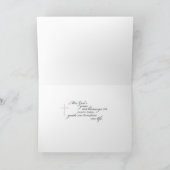 3880 Baptism kleindochter Roze kant Kaart (Binnen)