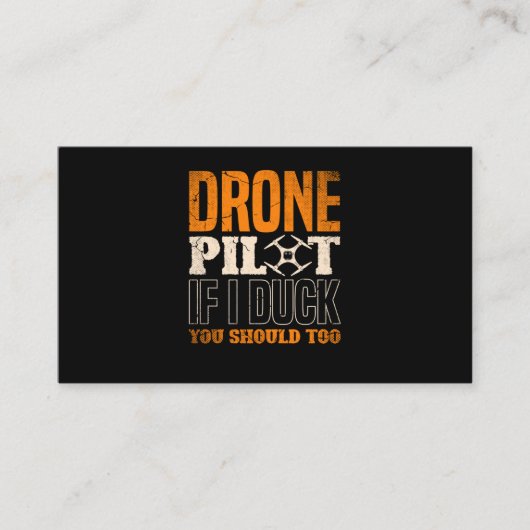 38.Drones for a Drone Pilot Visitekaartje (Voorkant)