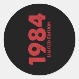 38 Geboren in 1984 Ronde Sticker