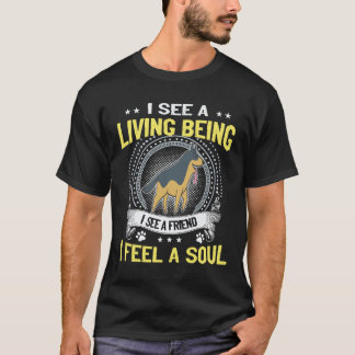 38 Ik Zie Een Levend Wezen Ik Zie Een Vriend Ik Vo T-shirt