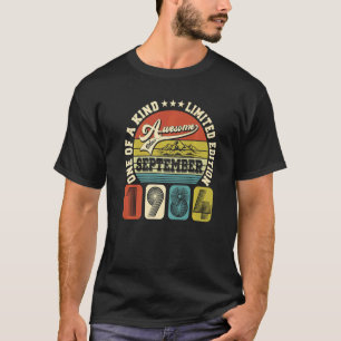38 jaar 38e verjaardag Geweldige sinds september T-shirt